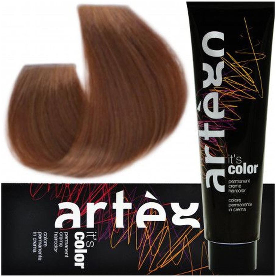 Artego Its Color Farba do włosów w kremie 150ml Blond Tytoniu Wirgina ( 7.7 - 7M)