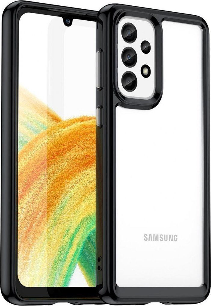 Braders Etui Outer Braders z Ramką do Samsung Galaxy A33 5G czarny