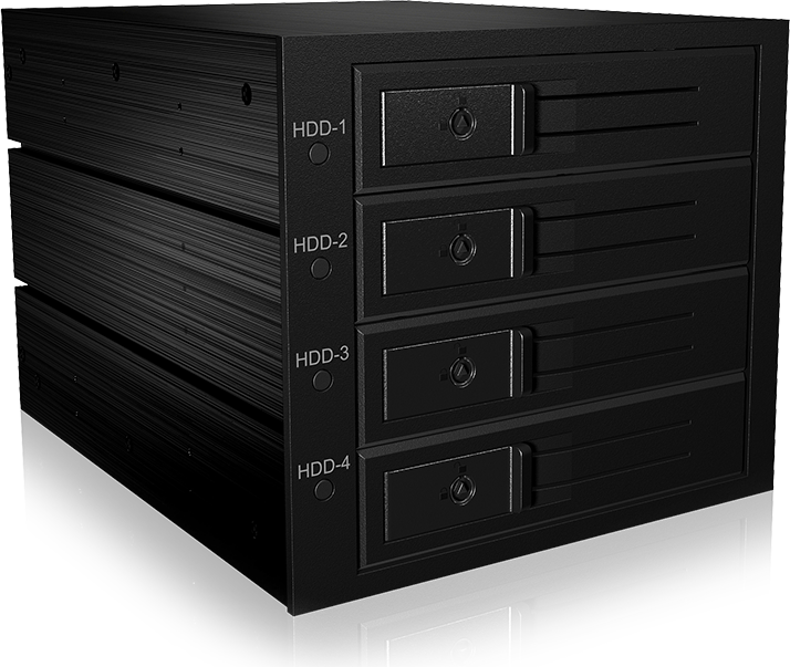 Kieszeń Icy Box Kieszeń Icy Box IB-564SSK Backplane 4x 3.5 HDD w zatoce 3x 5.25 6Gb/s (56004)