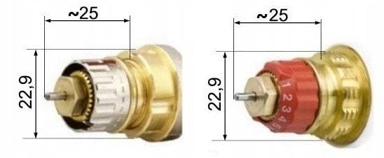 Danfoss głowica termostatyczna biały 013G6040
