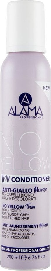 ALAMA_No Yellow Conditioner odżywka w piance do włosów blond 200ml