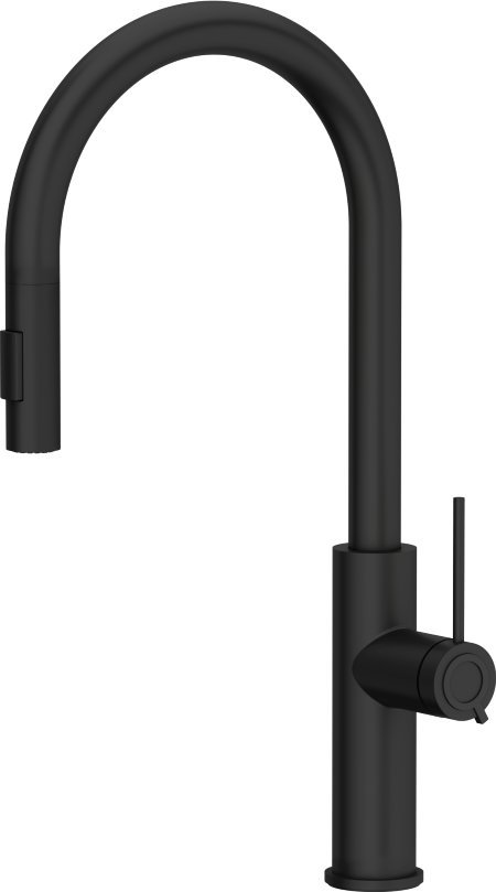 Bateria kuchenna Quadron Jennifer Q Line Slim SteelQ stojąca czarna (3623510_BLM)