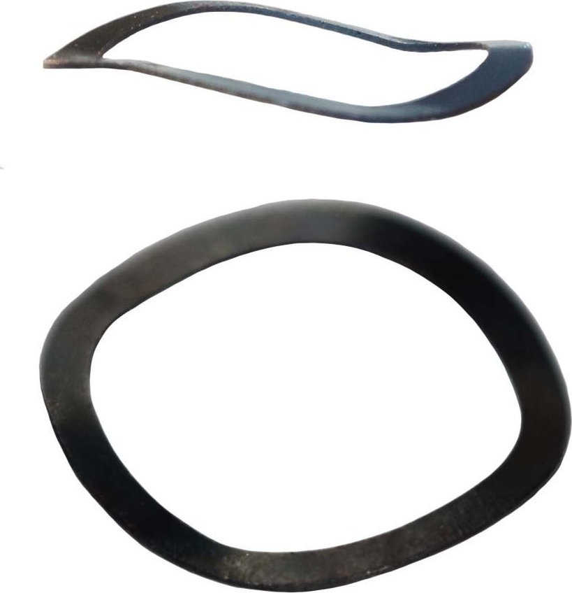 MotoMer Podkładka falista sprężysta dźwigni ssania ręcznego MZ ETZ ETZ125, ETZ150, ETZ250, ETZ251, ETZ301