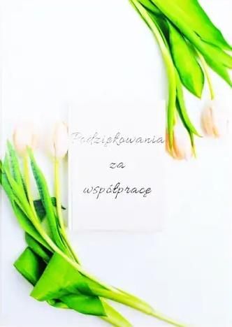Trend Kartka Podziękowanie za współpracę TS74