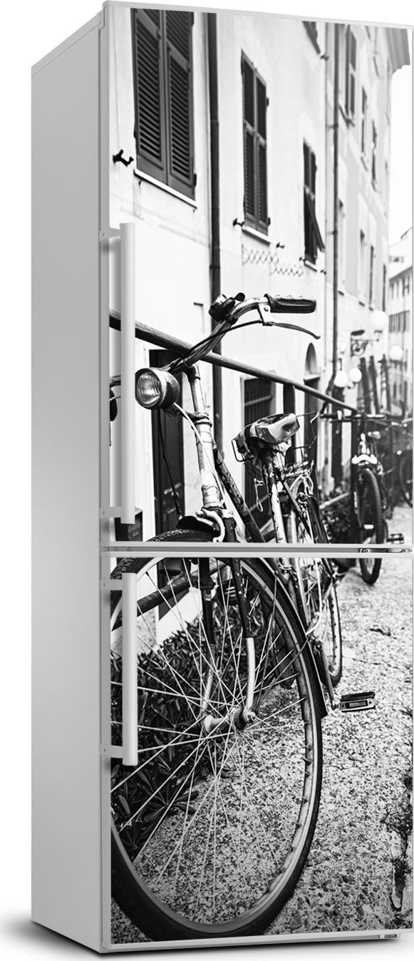 Tulup Naklejka samoprzylepna na lodówkę 60x180 cm Miejskie rowery