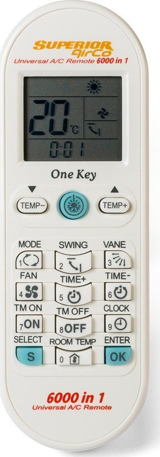 Superior Pilot uniwersalny do klimatyzacji 6000in1 Superior AirCo