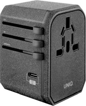 Ładowarka Uniq 2x USB-A 1x USB-C 3 A (UNIQ137GRY)