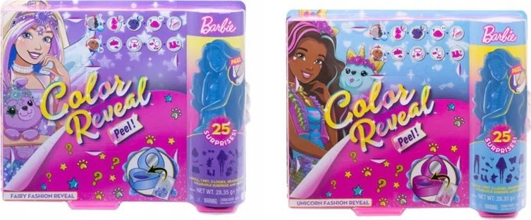 Lalka Barbie Mattel BRB COLOR REV FANTAZJA LALKA AST GXY20 WB3 (GXY20) - 473665