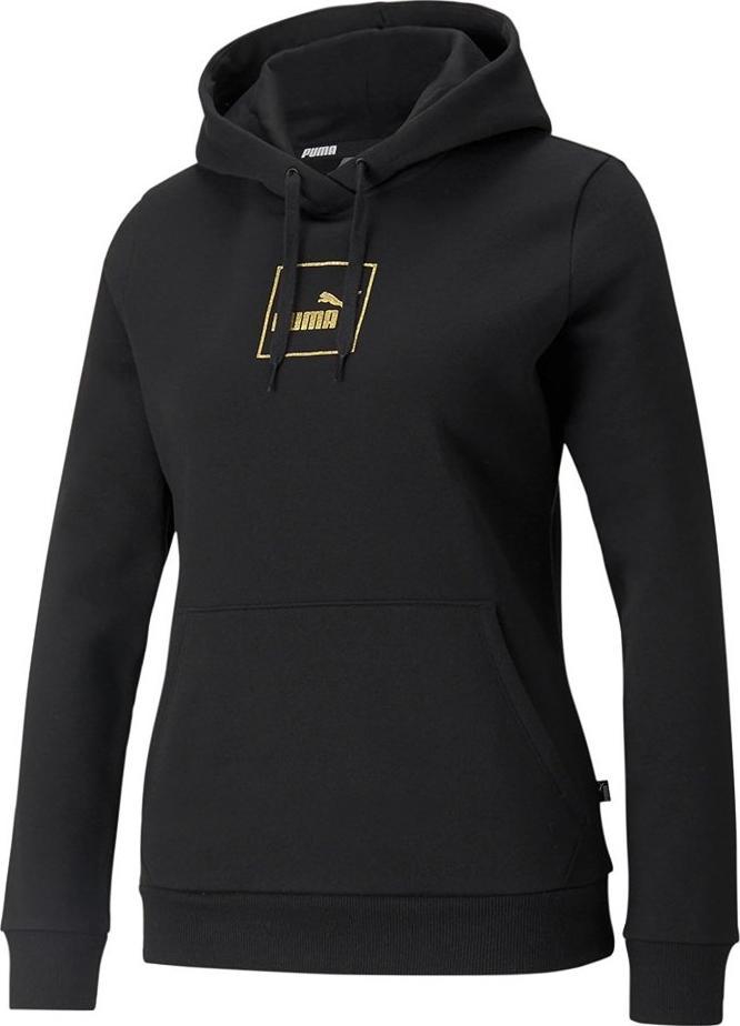 Puma Bluza damska Puma Holiday Hoodie FL czarna 589549 01 L