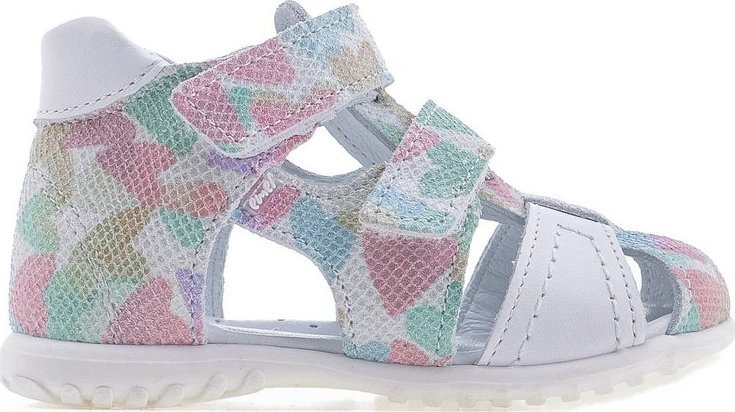 Emel EMEL białe sandały roczki ES 2437C 22