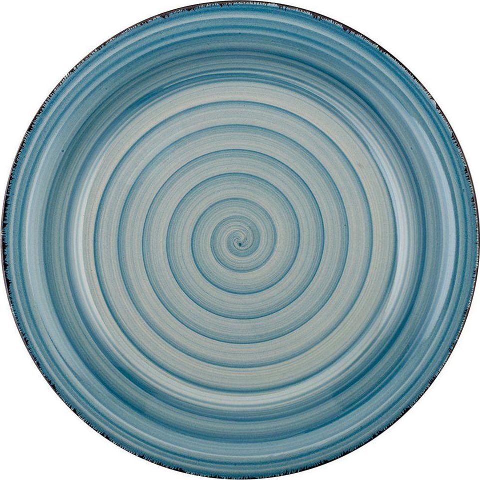 NAVA Talerz ceramiczny deserowy płytki niebieski FADED BLUE 19 cm