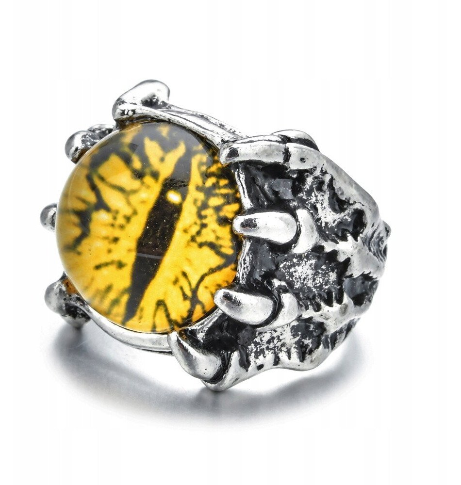 PIERŚCIEŃ SYGNET Kamień GOTYCKI Mroczny 394A