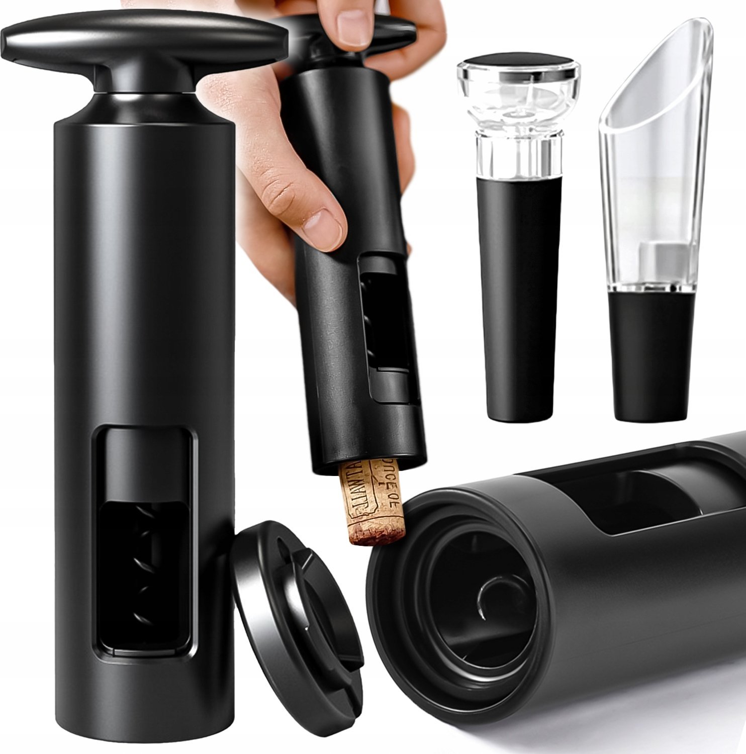 ZESTAW DO WINA Z KORKOCIĄGIEM ON-IW