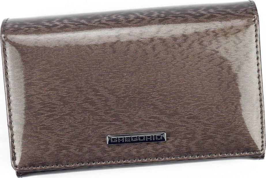 Pellucci Portfel damski skórzany PELLUCCI PT-112 Popiel uniwersalny