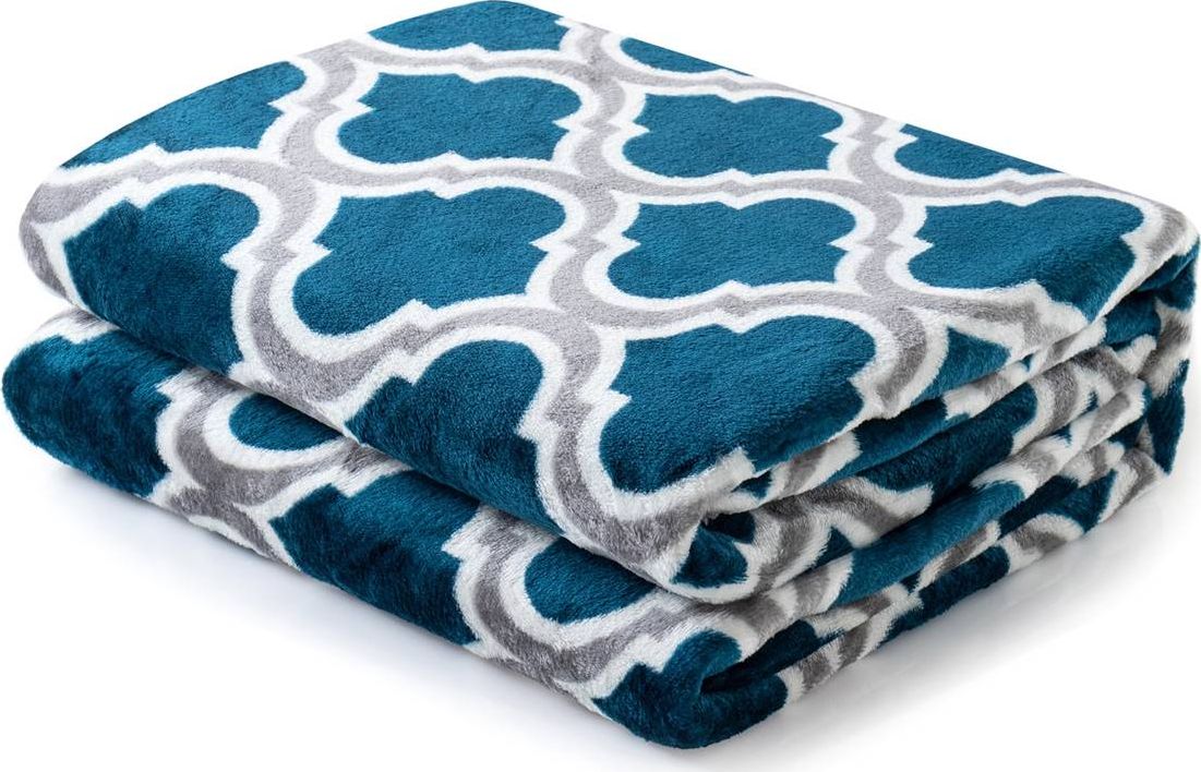 Łóżkoholicy Koc Mikrofibra Koniczyna Marokańska 13 150x200