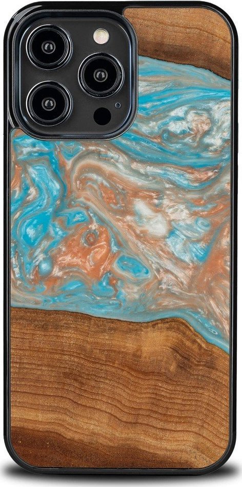 BeWood Etui Bewood Unique na iPhone 14 Pro Max - Planets - Saturn