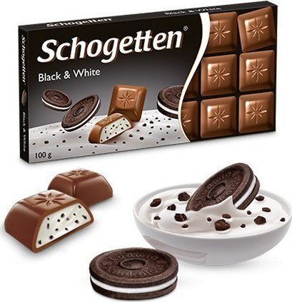Schogetten Black & White 100g