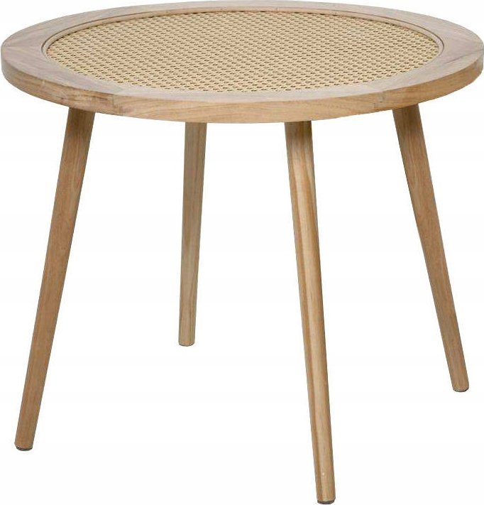 TODAY Stolik kawowy Kali, blat z plecionki wiedeńskiej