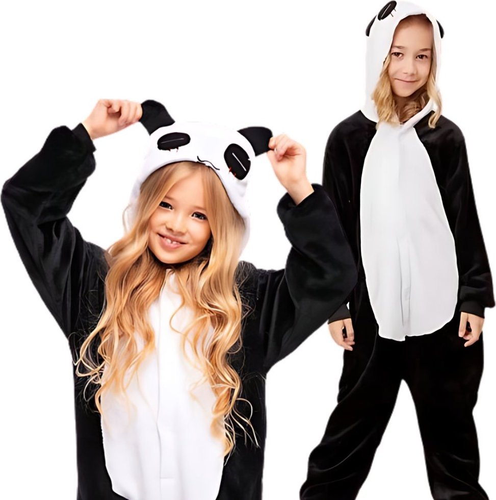 nerd hunters Piżama Onesie Kigurumi Kostium Przebranie Panda Dzieci 95-105cm