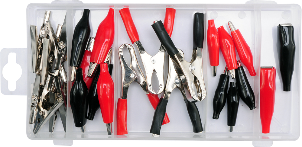 Yato Zestaw krokodylków elektrycznych 28szt. (YT-06870)