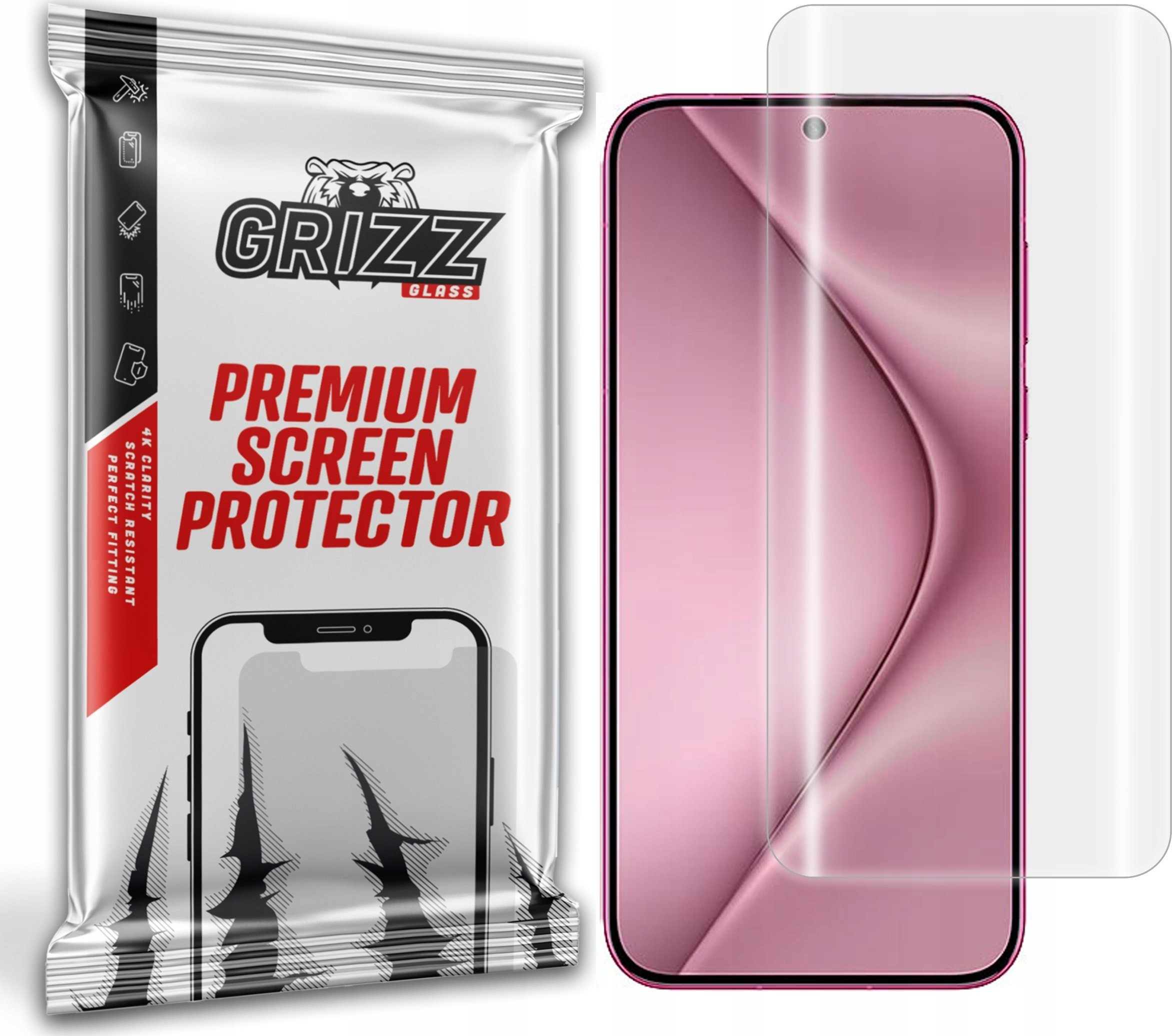 GrizzGlass Folia hydrożelowa GrizzGlass Hydrofilm do Huawei Pura 70