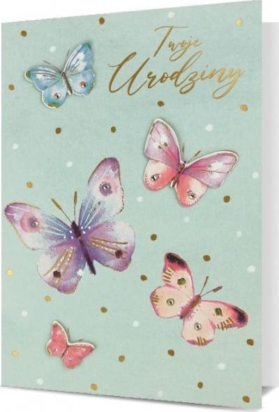 Pan Dragon Karnet B6 Urodziny HM200-2365