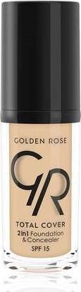 Golden Rose golden rose podkład +korektor total cover 2w1 1