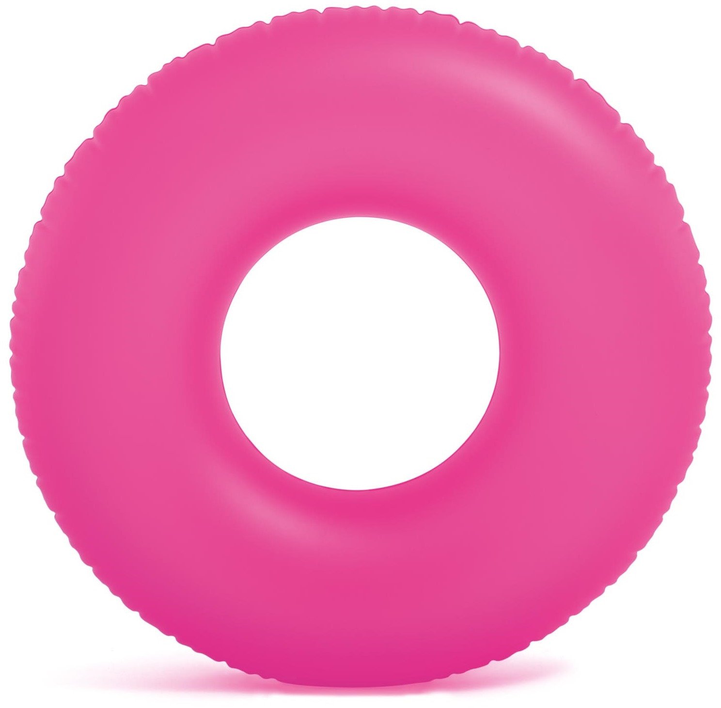 Koło dmuchane do pływania półmatowe neonowe o średnicy 91 cm INTEX 59262 różowe