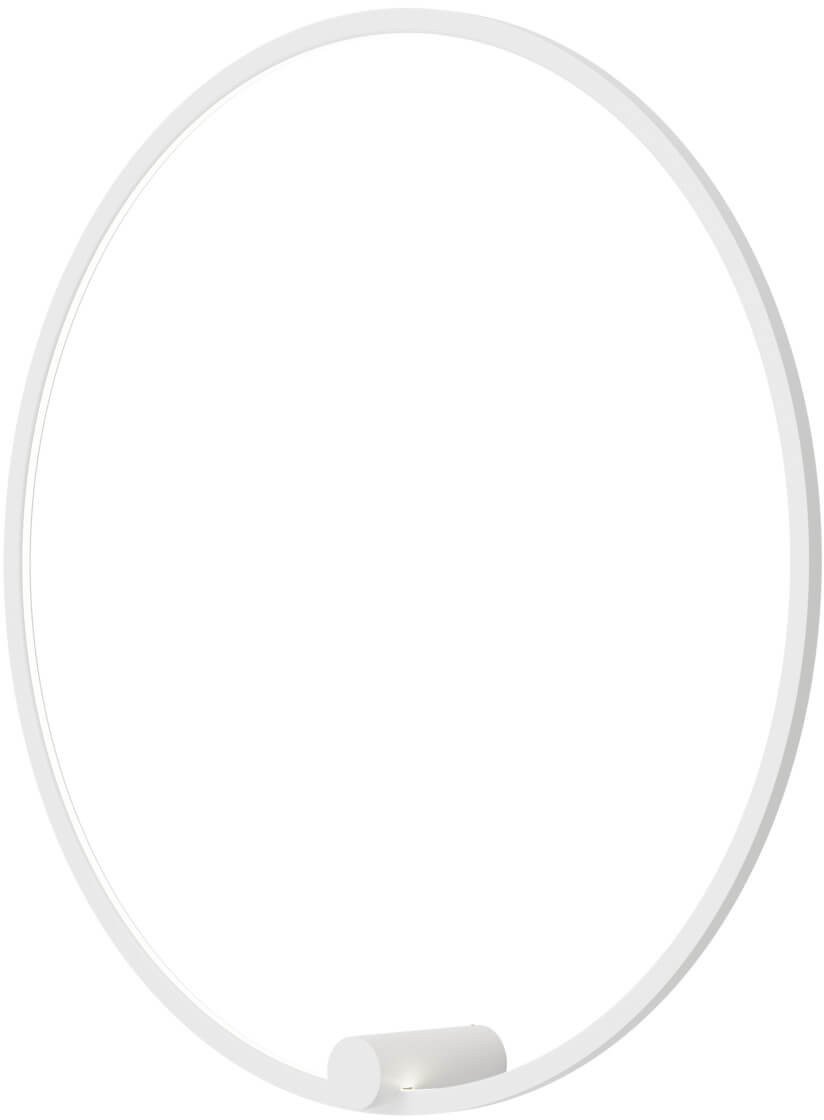 Ścienny kinkiet Ringa WL0116-L-WH LED 45W 3000-4000K do łazienki IP44 biały