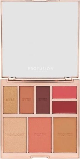 PROFUSION_Full Face Palette paleta cieni do powiek Radiance