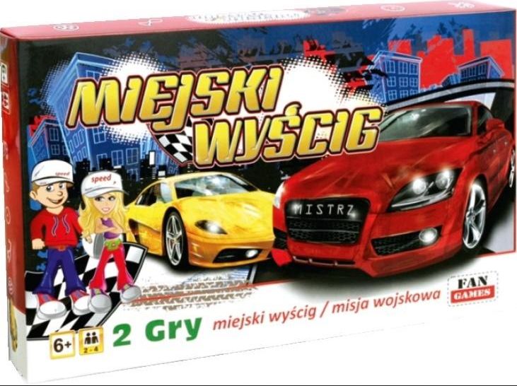 Fan Games Gra planszowa Miejski wyścig i Misja wojskowa