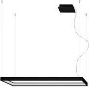 Lampa wisząca Thoro Żyrandol TUULA M czarny LED 3000K himp