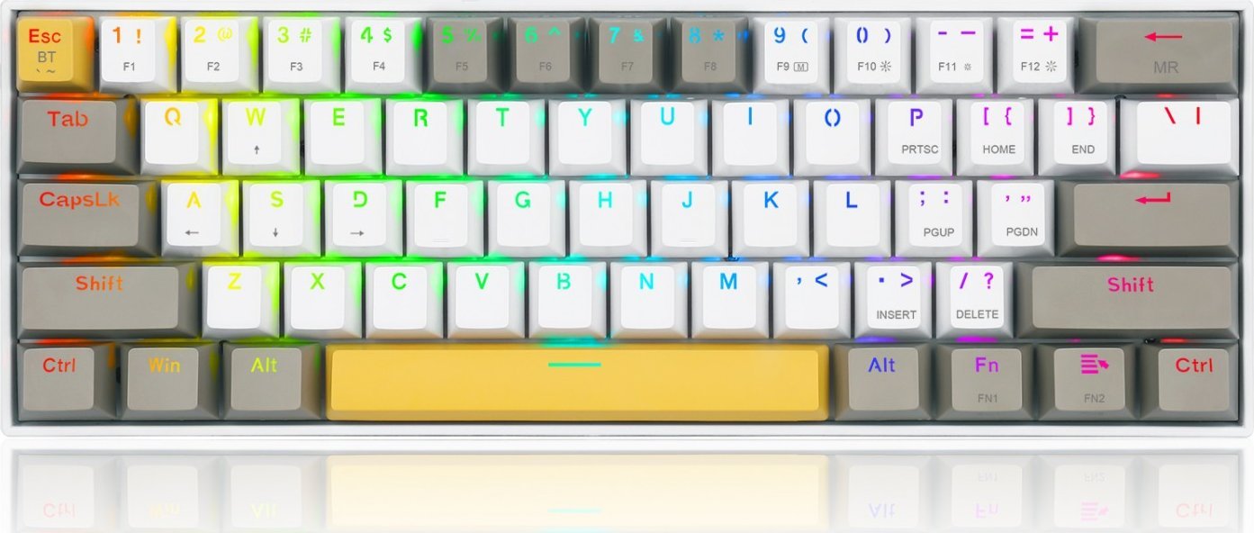 Klawiatura Redragon K530 PRO Draconic Red switch (RED-K530-YL&WT&GY)