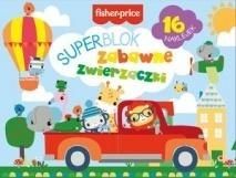 Olesiejuk Fisher Price. Zabawne zwierzaczki. Superblok