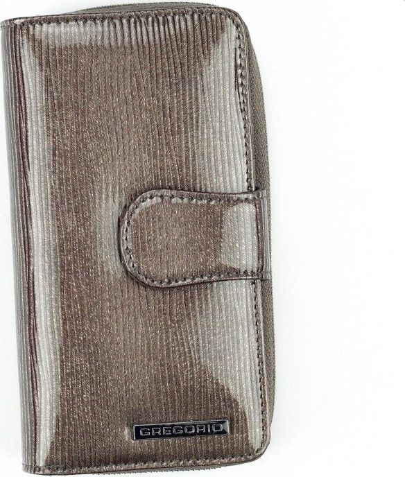 Pellucci Portfel damski skórzany PELLUCCI LN-116 Popiel uniwersalny