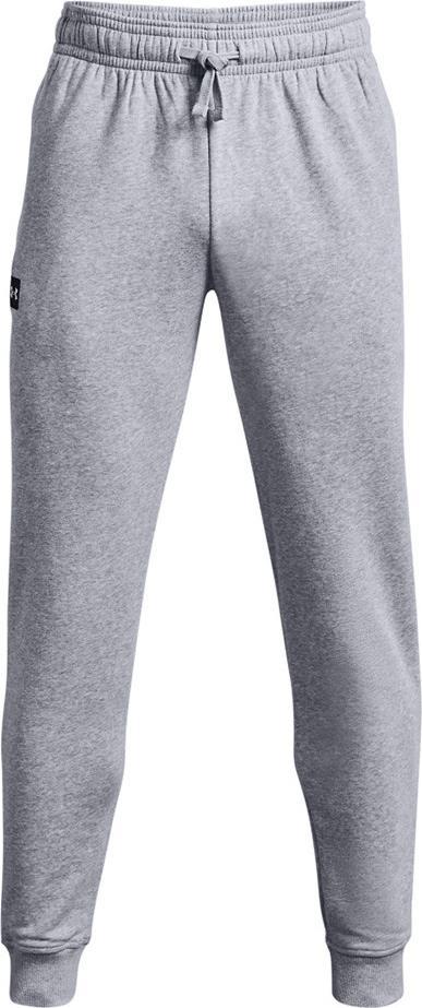 Under Armour Spodnie męskie Under Armour Rival Fleece Jogger jasnoszare 1357128 011 S