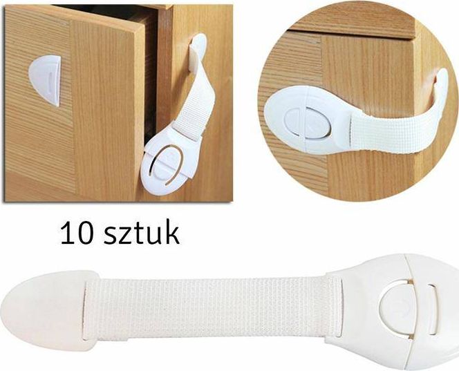 Aptel AG442B ZABEZPIECZENIE SZUFLAD PRZED DZIEĆMI 10szt