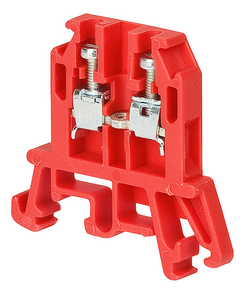 Pokój Złączka szynowa gwintowana ZUG-G2,5 czerwona A11-0077