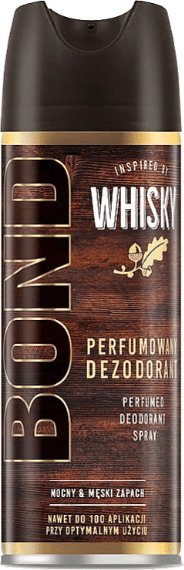 Bond Bond, Whisky Dezodorant, 150 ml