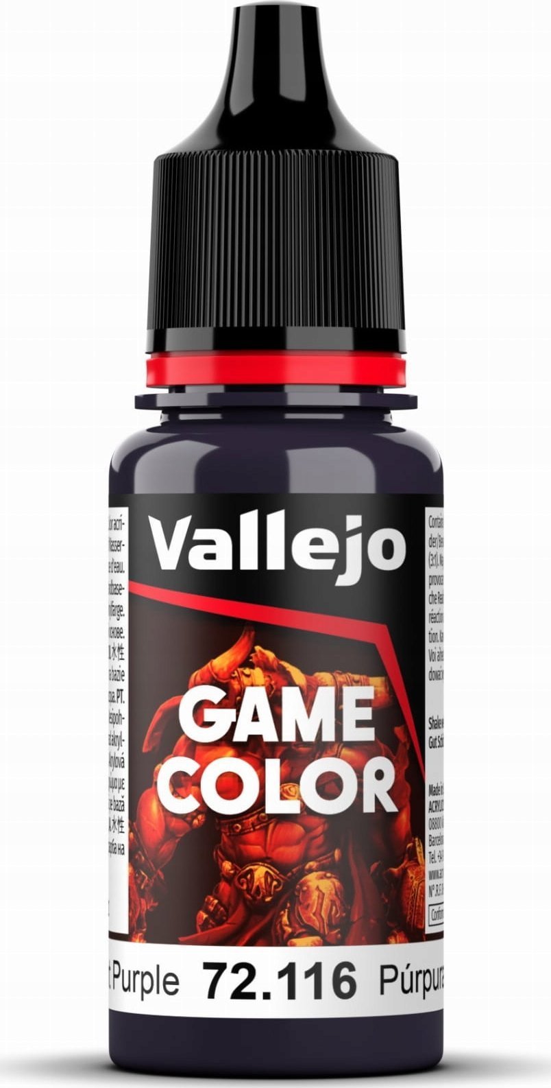 Vallejo Vallejo: 72.116 - Game Color - Midnight Purple (18 ml)