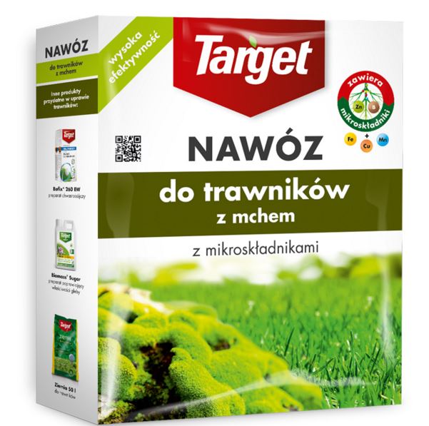 Target Nawóz granulowany do trawników z mchem 1kg