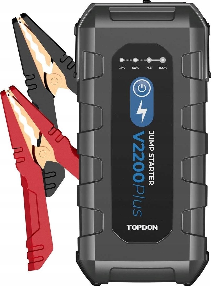 Viking TOPDON Car Jump Starter V2200Plus, 1600mAh