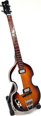 Giftdeco Mini gitara Paul Mc Cartney z drewna mahoniowego