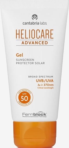 Heliocare Heliocare Advanced Gel SPF50 Preparat do opalania twarzy 50ml