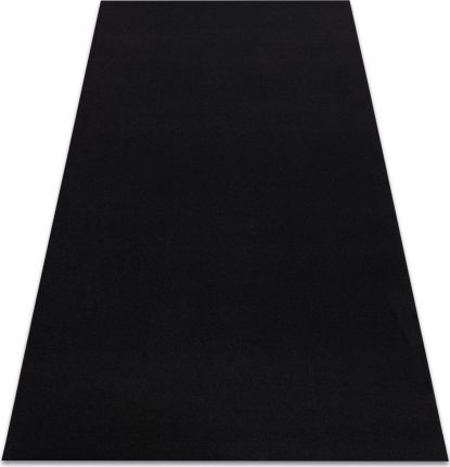 Dywany Łuszczów Dywan antypoślizgowy RUMBA czarny , 70x150 cm