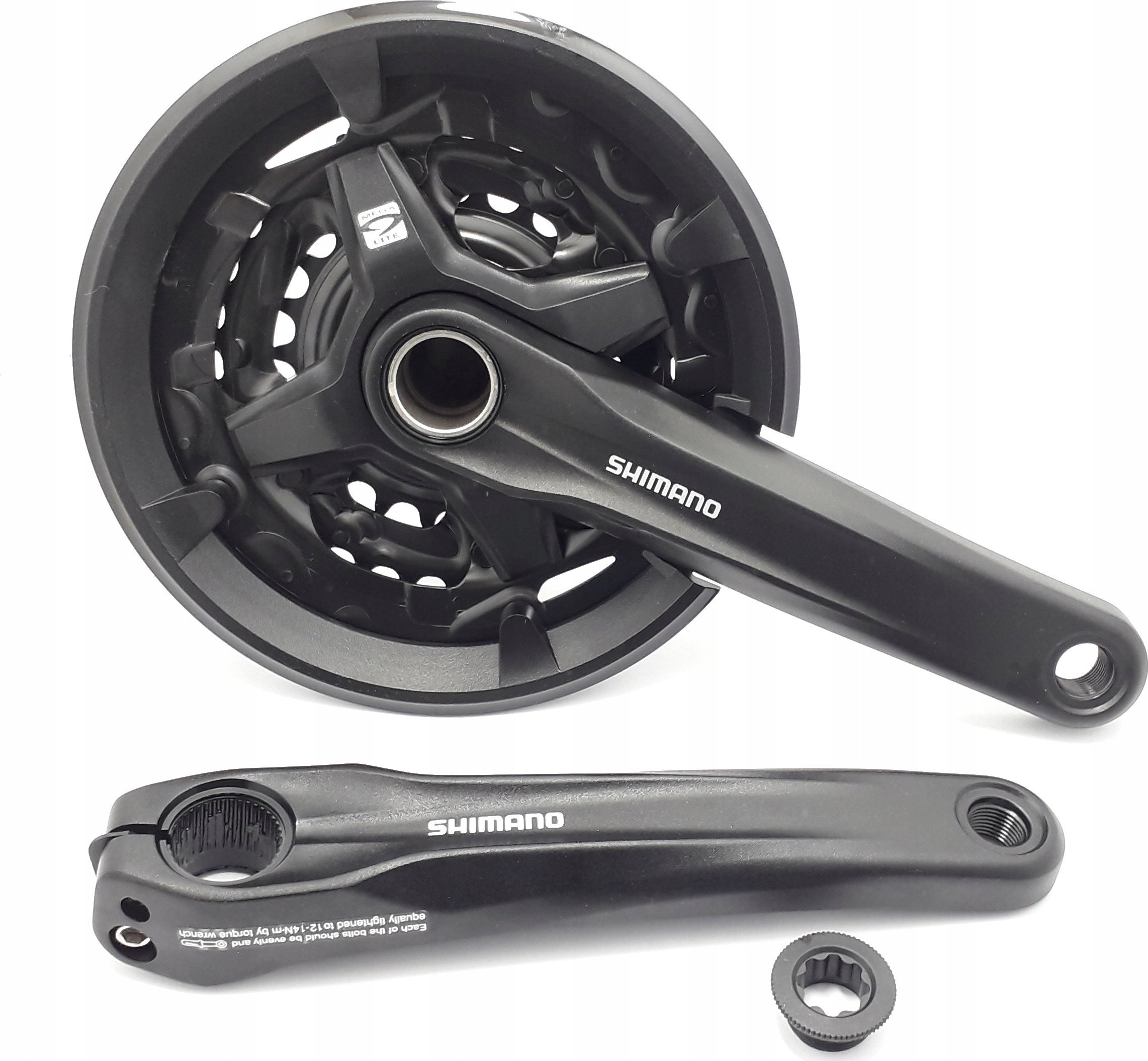 Priekinis žvaigždžių blokas Shimano ACERA FC-MT210-3 175MM 3x9-speed-40X30X22T