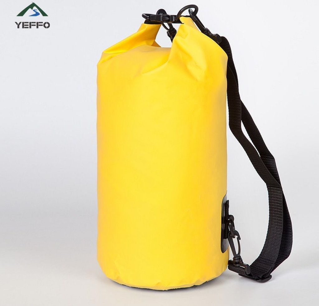 Wodoodporna torba typu Bucket 10L żółta