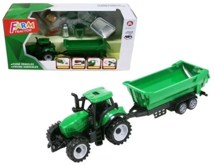 Traktor z przyczepą i akcesoriami H13978 51773