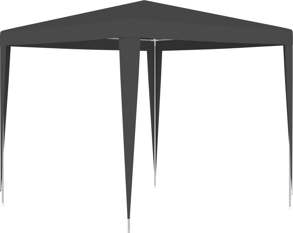 vidaXL Namiot imprezowy, 2,5x2,5 m, antracytowy, 90 g/m