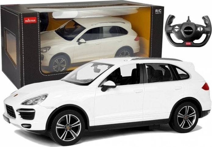 Rastar Auto R/C Porsche Cayenne Rastar 1:14 Białe () - 1609609